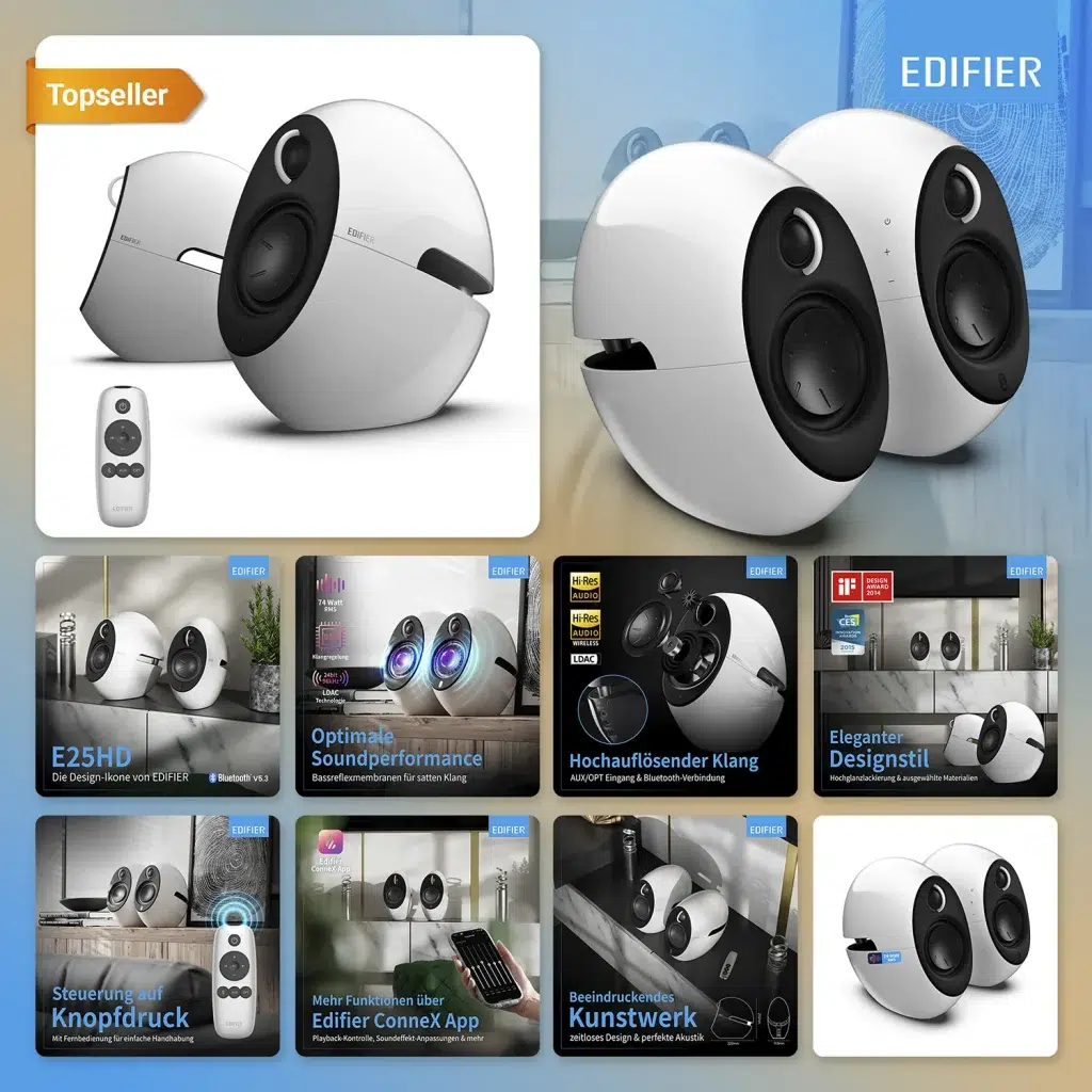 Edifier-2 – Produktfoto und Onlineshop Produktbilder