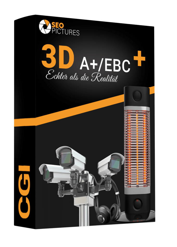 3D-Produktfotos Amazon- 3D Visualisierung Produktbilder in 3D