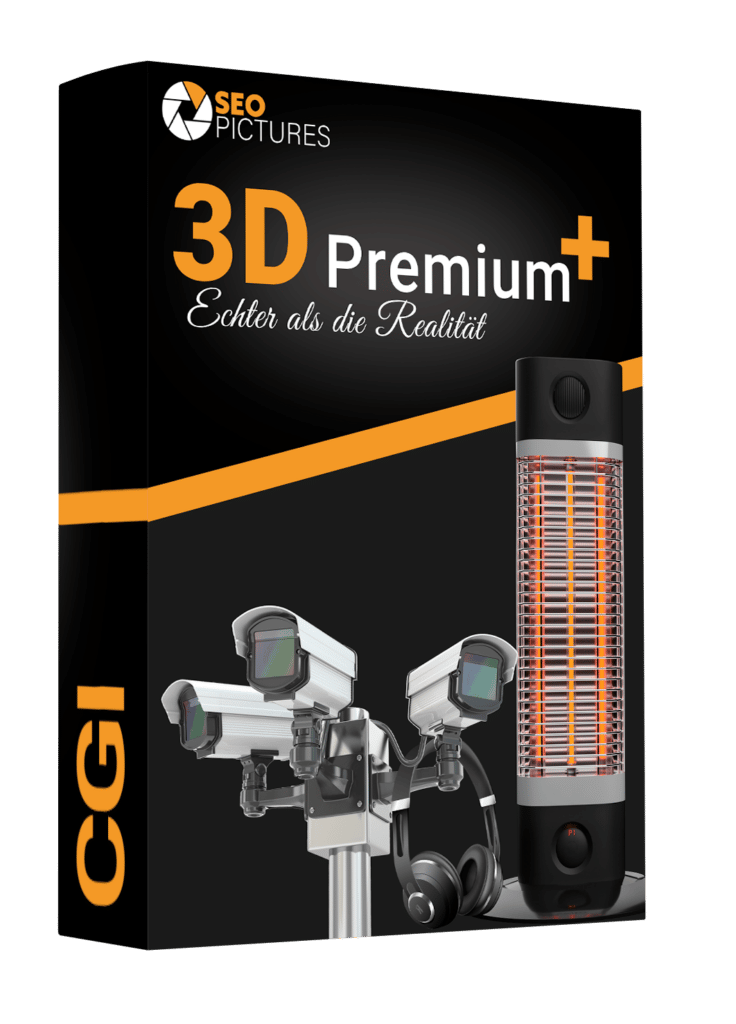 3D-Premiumpaket - 3D Visualisierung Produktbilder in 3D