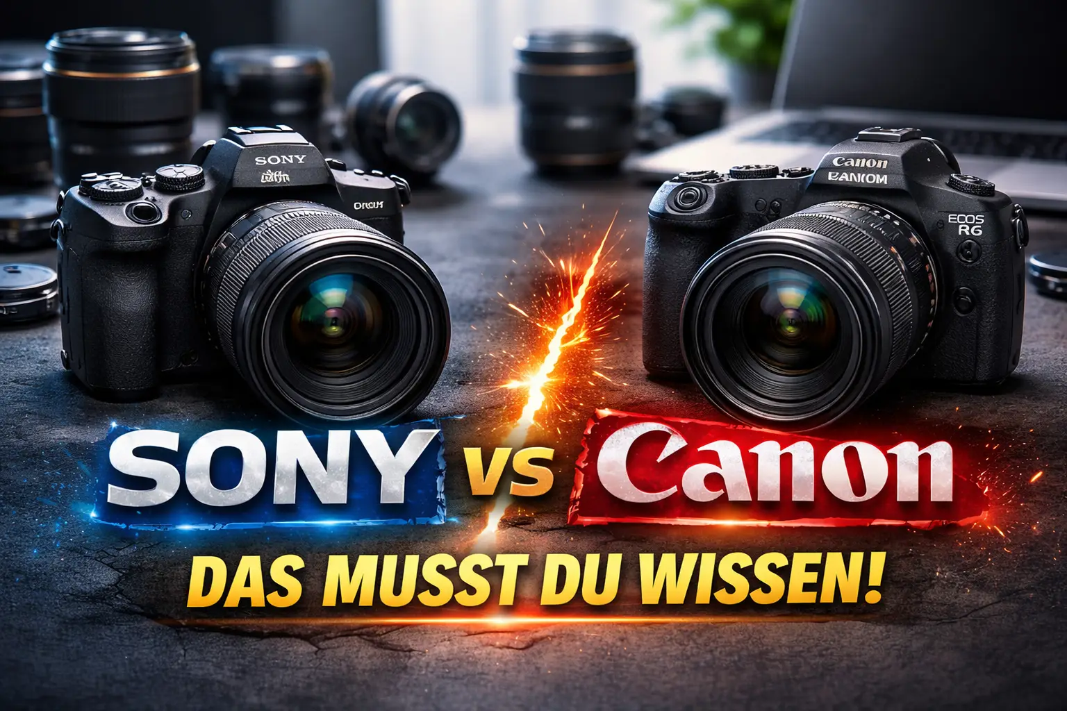Sony vs Canon Kameras – das musst du wissen