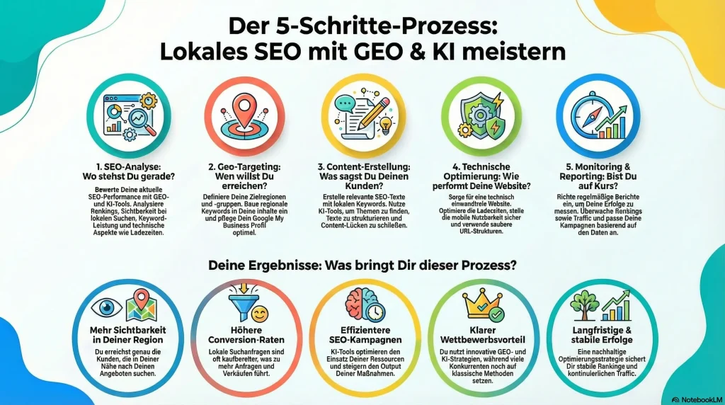 Praxisnaher Leitfaden zu GEO & KI-SEO: So überzeugst Du skeptische Entscheider von der Notwendigkeit lokaler SEO Maßnahmen