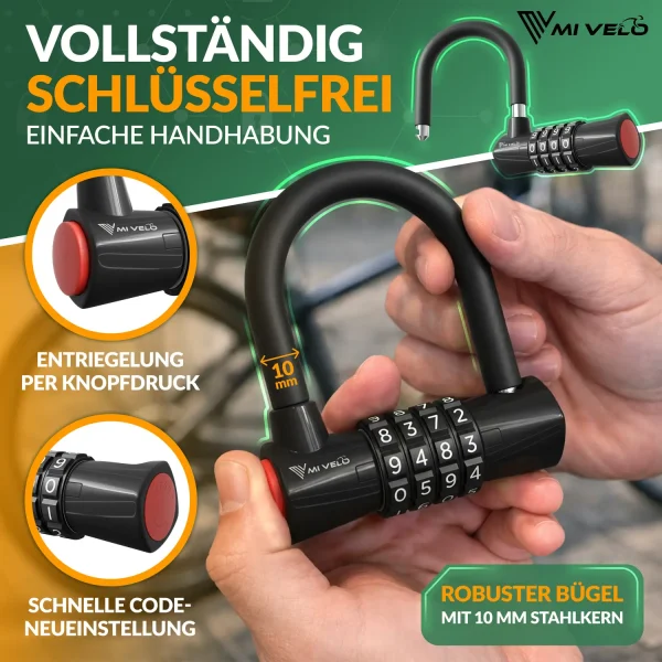 Fahrradschloss 3D Rendering - Amazon Produktfotos