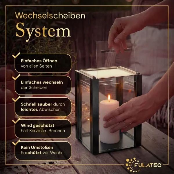 Fulatec - Windlichter - Professionelle Amazon 3D Produktfotografie - Produktfotos - Produktbilder