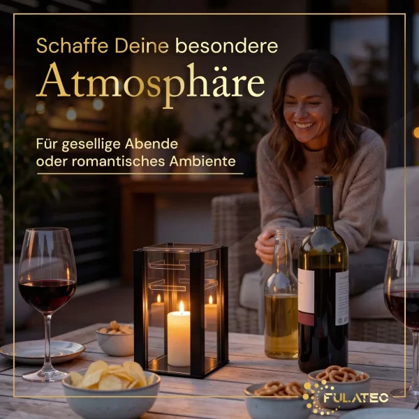 Fulatec - Windlichter - Professionelle Amazon 3D Produktfotografie - Produktfotos - Produktbilder