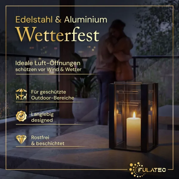 Fulatec - Windlichter - Professionelle Amazon 3D Produktfotografie - Produktfotos - Produktbilder