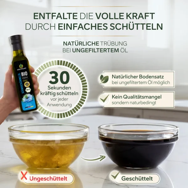 Amazon produktfotos Kräuterland Schwarzkümmelöl