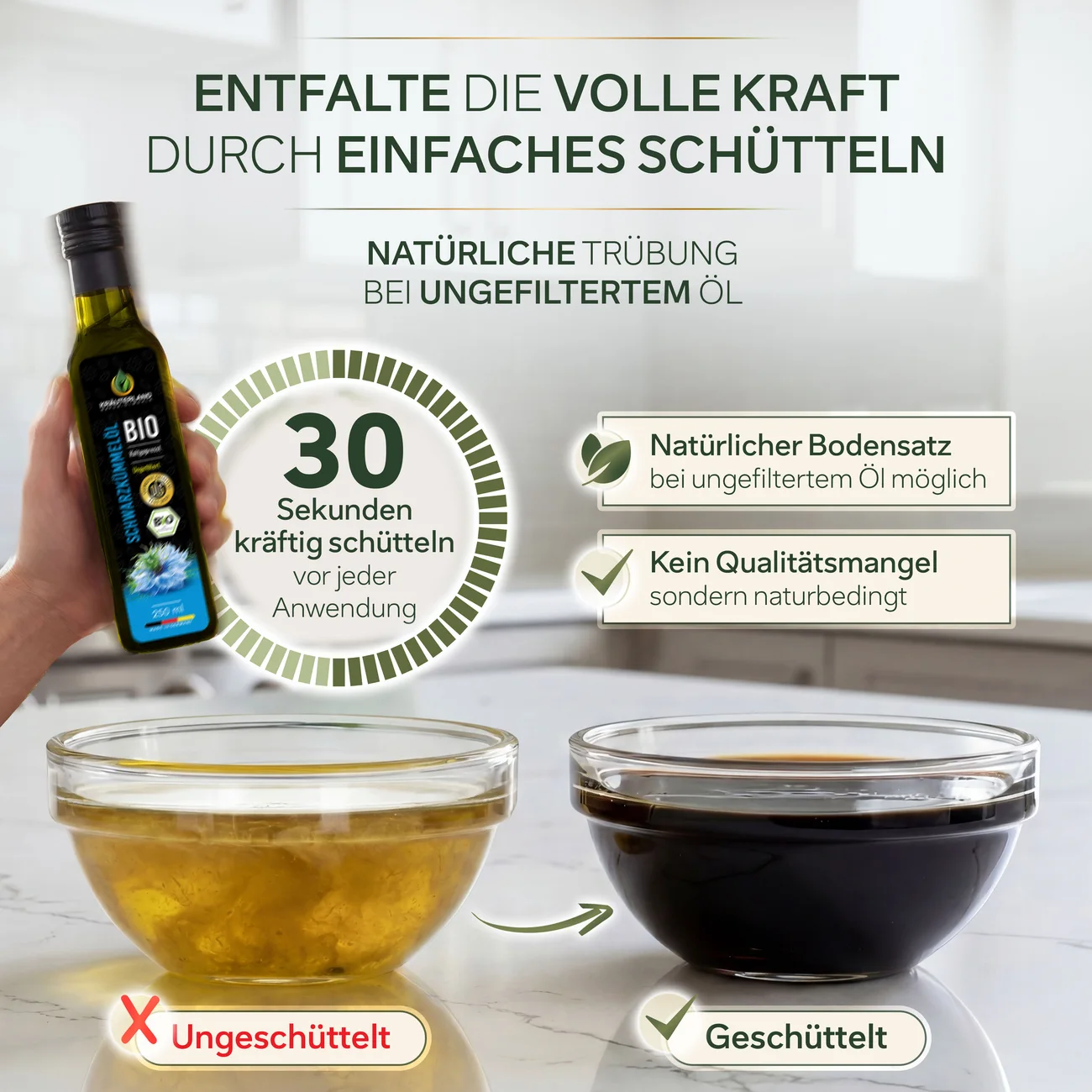Amazon produktfotos Kräuterland Schwarzkümmelöl