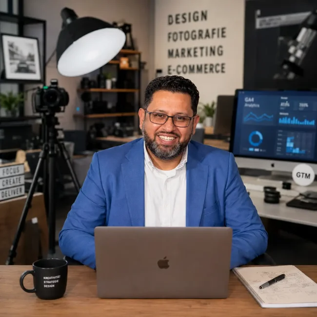 AL-Hakim Mohamad Geschäftsführer von SEO-Pictures - Professionelle amazon Produktfotografie