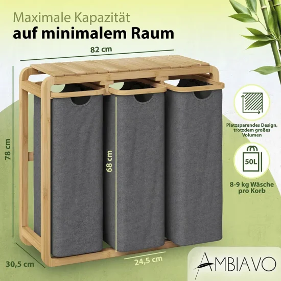 Amazon Produktbilder f&uuml;r W&auml;schekorb 3D Rendering