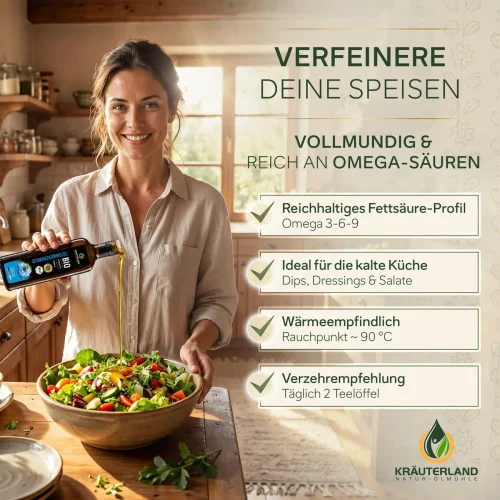 Amazon produktfotos Kräuterland Schwarzkümmelöl