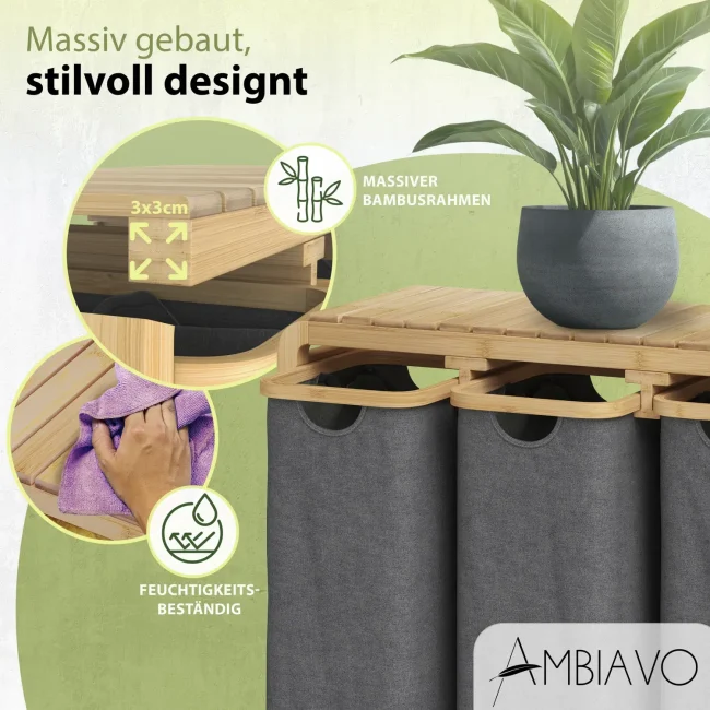 Amazon Produktbilder für Wäschekorb 3D Rendering